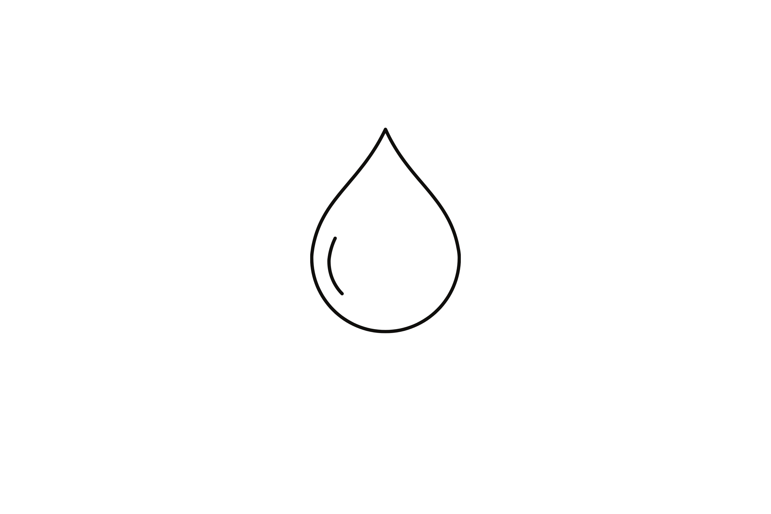 90% di acqua in meno